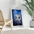 Plakat bez ramy 21x30 - Młodzieżowy Zapał - piłka, młodzieżowy