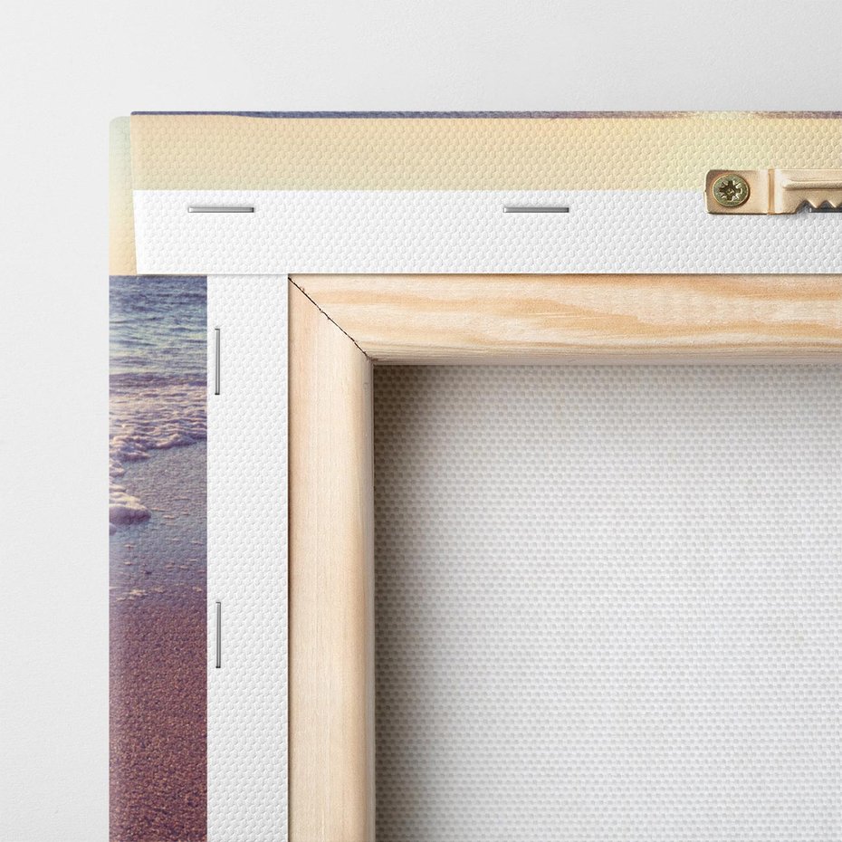 Obraz na płótnie 150x50 - Plaża: błogie chwile nad morzem - plaża, morze