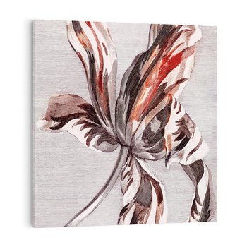 Obraz na płótnie 40x40 - Graficzna Elegancja - nowoczesna sztuka, grafika
