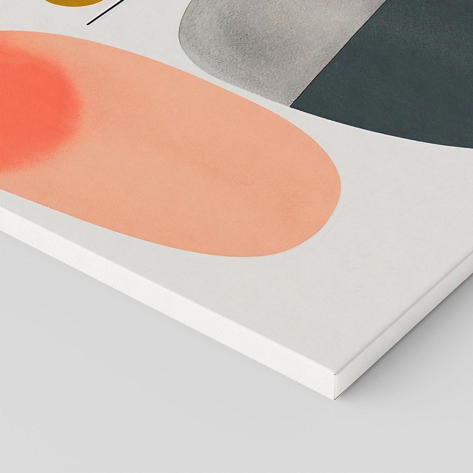 Obraz na płótnie 70x50 - Wyraziste Formy - abstrakcyjne plamy, nowoczesny styl