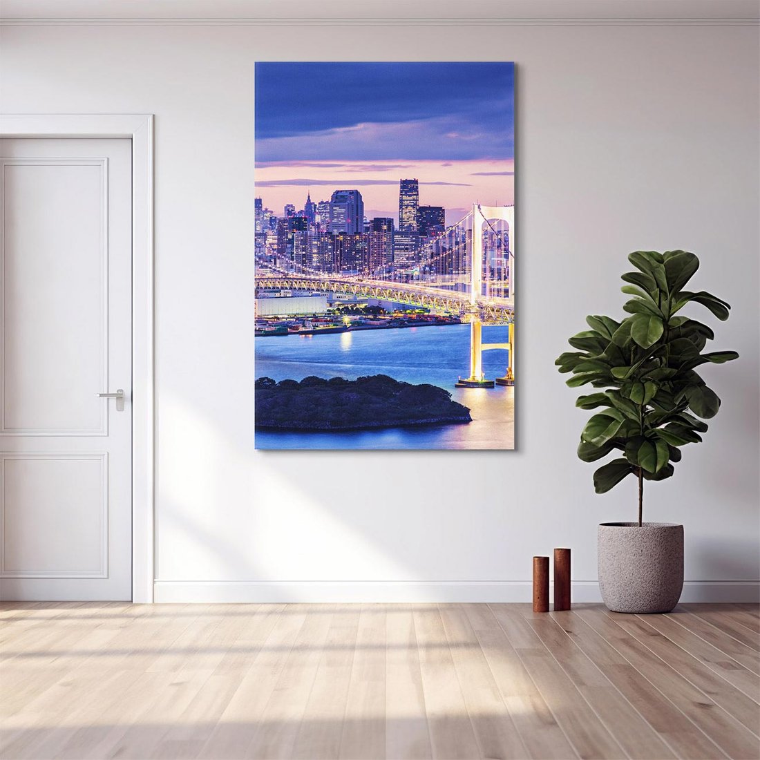 Obraz na płótnie 70x100 - Tokio - pulsujące serce Japonii - Tokio, Japonia