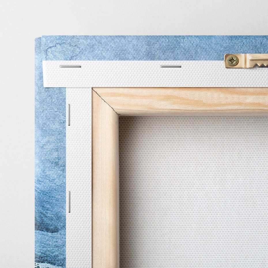 Obraz na płótnie 70x50 - Abstrakcyjna ekspresja artystyczna - abstrakcja, sztuka