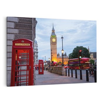 Obraz na płótnie 70x50 - Big Ben: ikona Londynu - Londyn, Big Ben