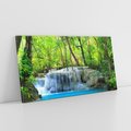 Obraz na płótnie 100x50 - Tajemniczy wodospad w tajskim lesie - Tajlandia, wodospad