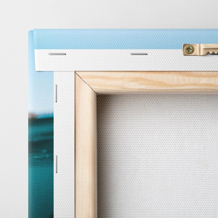 Obraz na płótnie 70x100 - Tajemnicza Podwodna Kraina - fotografia, podwodna jaskinia