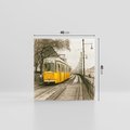 Obraz na płótnie 40x40 - Tramwaj w Lizbonie - Lizbona, tramwaj