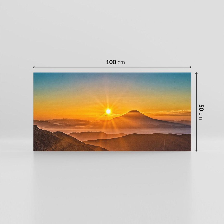 Obraz na płótnie 100x50 - Malownicze góry piękno krajobrazu - góry, krajobraz