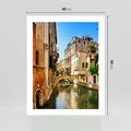 Plakat bez ramy 40x50 - Magia Kanałów Weneckich - Wenecja, kanały
