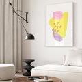 Plakat bez ramy 30x40 - Refleksje Akwarelowych Widoków - akwarela, minimalizm