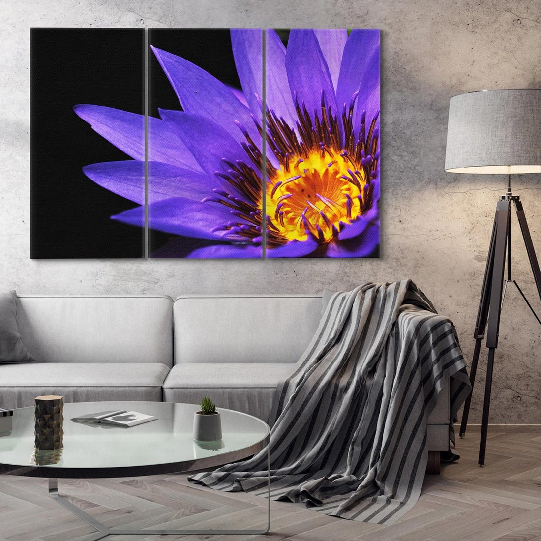 Obraz na płótnie 120x80 - Kwiatowa harmonia: Piękno natury - kwiat, kwiaty