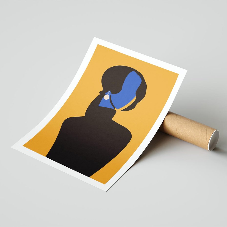 Plakat bez ramy 30x40 - Transformacja Form - sztuka nowoczesna, plakat