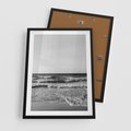 Plakat w ramie 50x70 - Słuchaj Śpiewu Fal - morze, fale - rama czarna