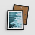 Plakat w ramie 40x50 - Morska potęga - morze, ocean - rama czarna
