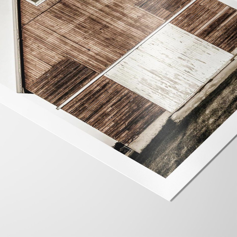 Plakat bez ramy 30x40 - Rustykalny Drewniany Domek - domek, drewniany dom