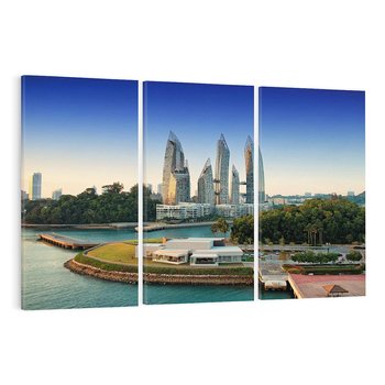 Obraz na płótnie 120x80 - Azja miasto architektonicznej ekstrawagancji - Azja, miasto