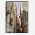 Obraz w ramie 50x70 - Włoskie uroki - włoskie, uliczki - rama czarna