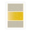 Plakat bez ramy 30x40 - Geometryczna Harmonia - geometria, nowoczesny plakat