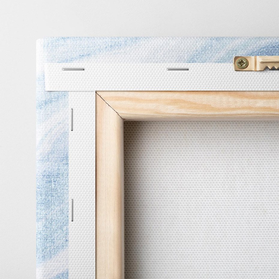 Obraz na płótnie 70x70 - Abstrakcyjna akwarela - abstrakcja, akwarela