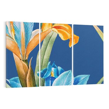 Obraz na płótnie 120x80 - Kwiatowe Impresje z Minionej Ery - wielkoformatowe kwiaty, zbliżenie