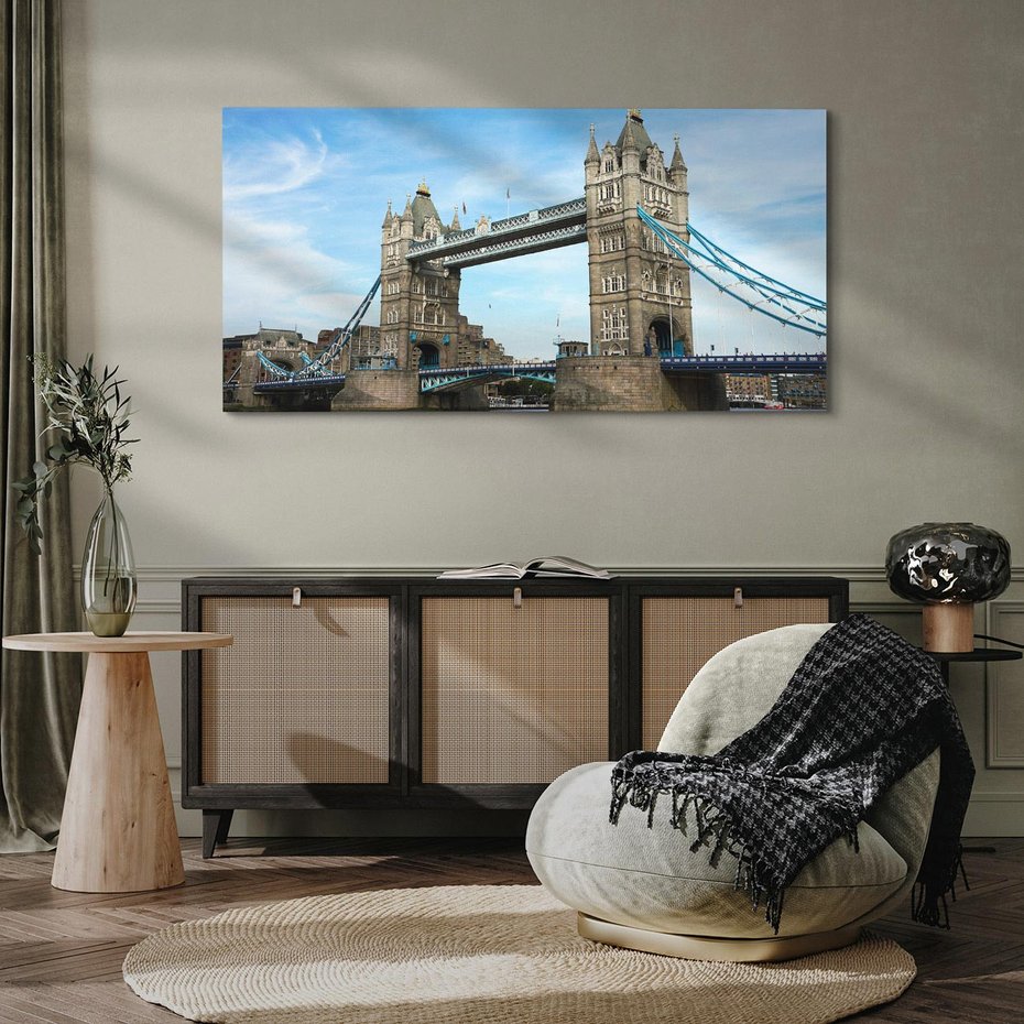 Obraz na płótnie 120x60 - Tower Bridge London UK - Tower Brigde, London