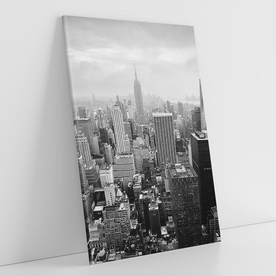 Obraz na płótnie 80x120 - Majestatyczne Wysokości - Nowy Jork, wieżowce