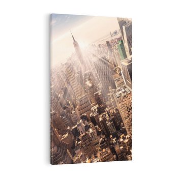 Obraz na płótnie 50x70 - Dynamika Nowego Jorku - Nowy Jork, miasto