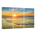 Obraz na płótnie 120x80 - Magia Chwil - zachód słońca,