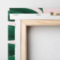 Obraz na płótnie 30x30 - Siła Natury - liście, monstera