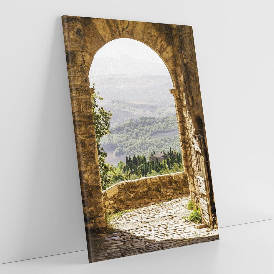 Obraz na płótnie 50x70 - Słoneczne Piękno Włoch i Prowansji - Włochy, Prowansja