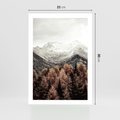 Plakat bez ramy 21x30 - Jesienna Przyroda - góry, jesień