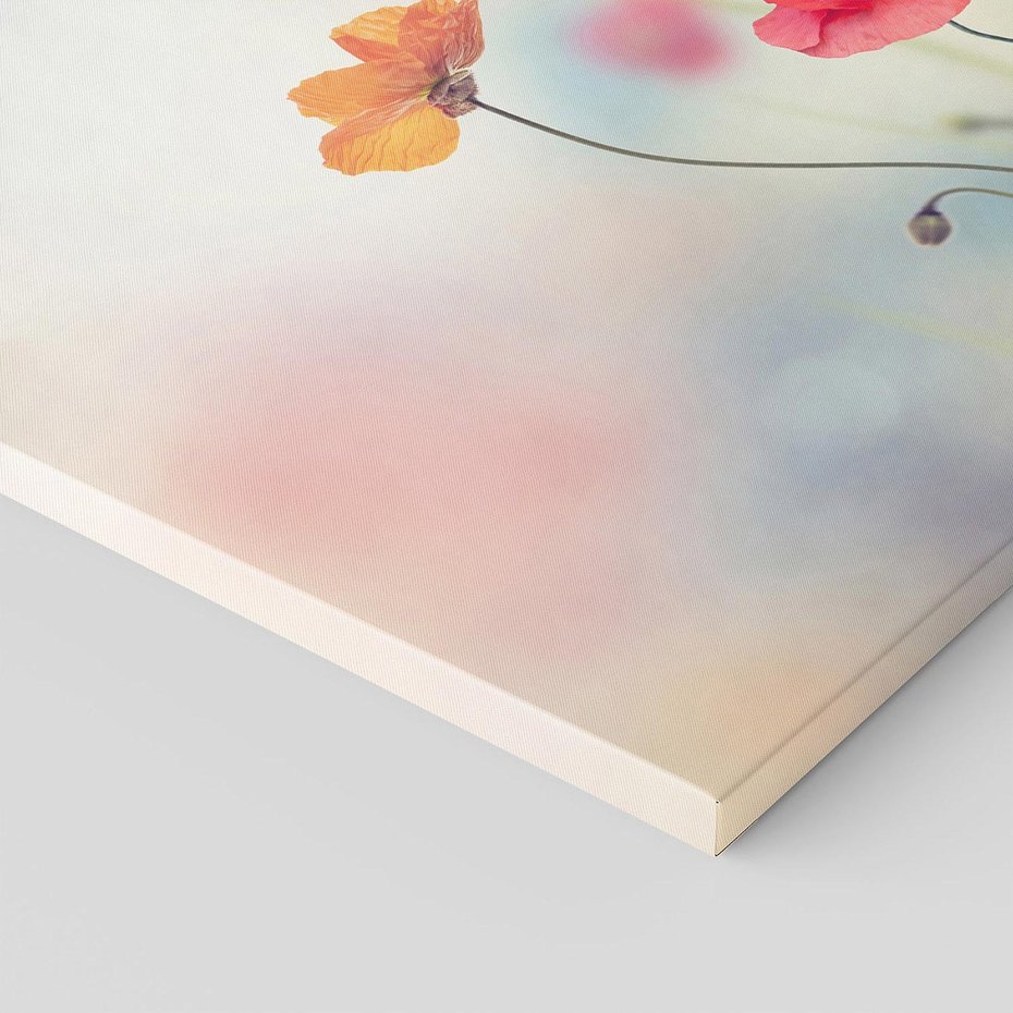 Obraz na płótnie 30x30 - Urok natury - kwiaty, akwarela