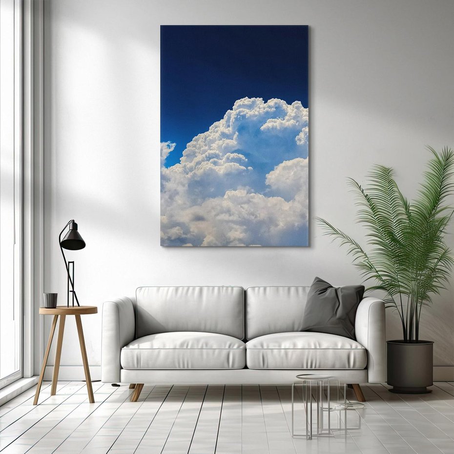 Obraz na płótnie 50x70 - Niebo i chmury - niebo, chmury