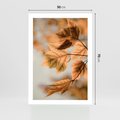 Plakat bez ramy 50x70 - Magia Jesieni - liście, jesień