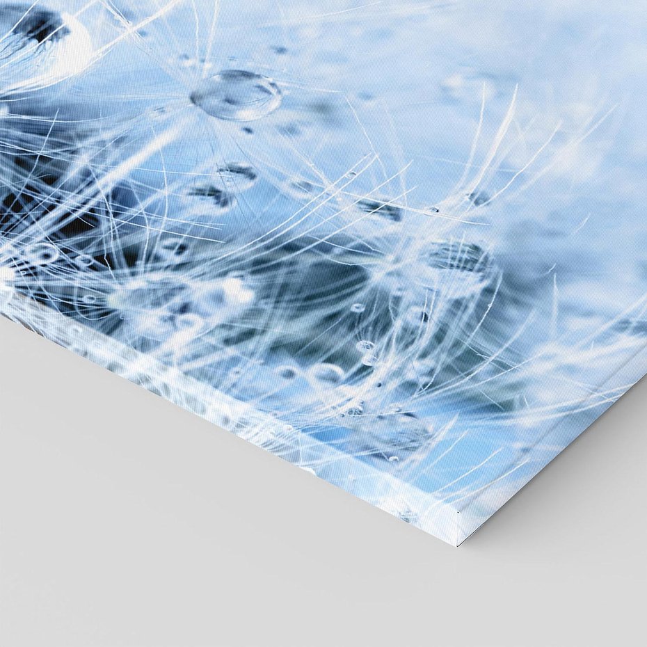 Obraz na płótnie 50x70 - Kwiatowa abstrakcja - abstrakcja, kwiat