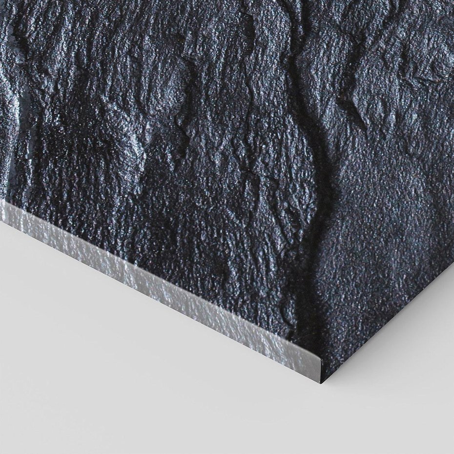 Obraz na płótnie 90x30 - Kamienne tekstury w trójwymiarze - kamień, tekstura