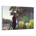 Obraz na płótnie 120x80 - "The Snake Charmer"  (1907) Henriego Rousseau - Reprodukcja - reprodukcja, obraz na płótnie