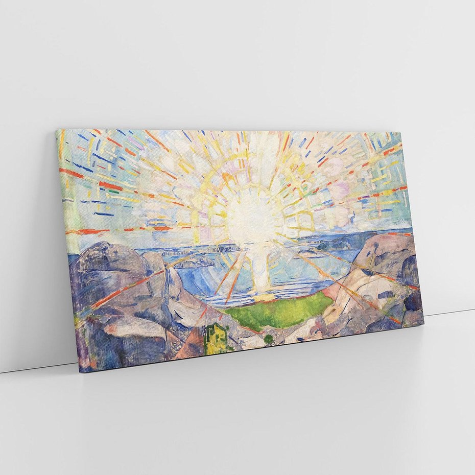 Obraz na płótnie 140x70 - "Solenintro" (1912-1913) Edvard Munch - Reprodukcja - reprodukcja, obraz na płótnie