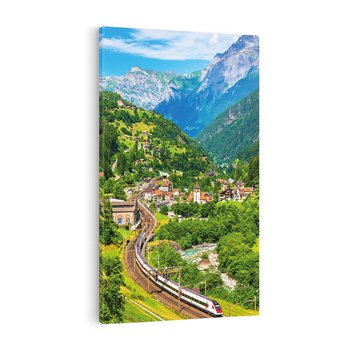Obraz na płótnie 80x120 - Magiczne Horyzonty - pejzaż, perspektywa