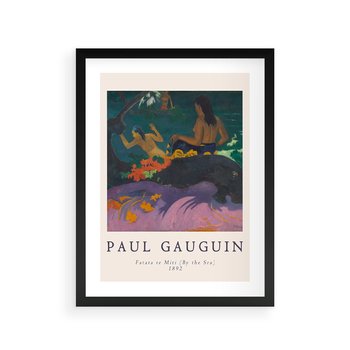 Plakat w ramie 50x70 - Paul Gauguin: Reprodukcja - Paul Gauguin, reprodukcja - rama czarna