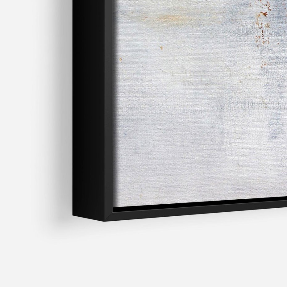 Obraz w ramie 70x100 - Kontrastujące Chaosy - abstrakcja, kontrast - rama czarna