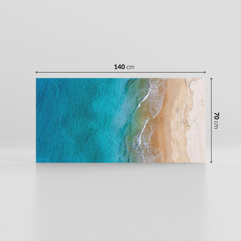 Obraz na płótnie 140x70 - Spokój nad morzem - morze, plaża