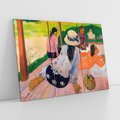 Obraz na płótnie 120x80 - Sjesta 1892, Paul Gauguin - Reprodukcja - reprodukcja, obraz na płótnie