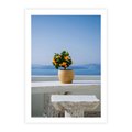 Plakat bez ramy 30x40 - Uroki Santorini - Santorini, Grecja