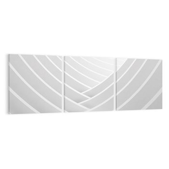 Obraz na płótnie 120x40 - Nowoczesna Ekspresja - abstrakcja, 3D