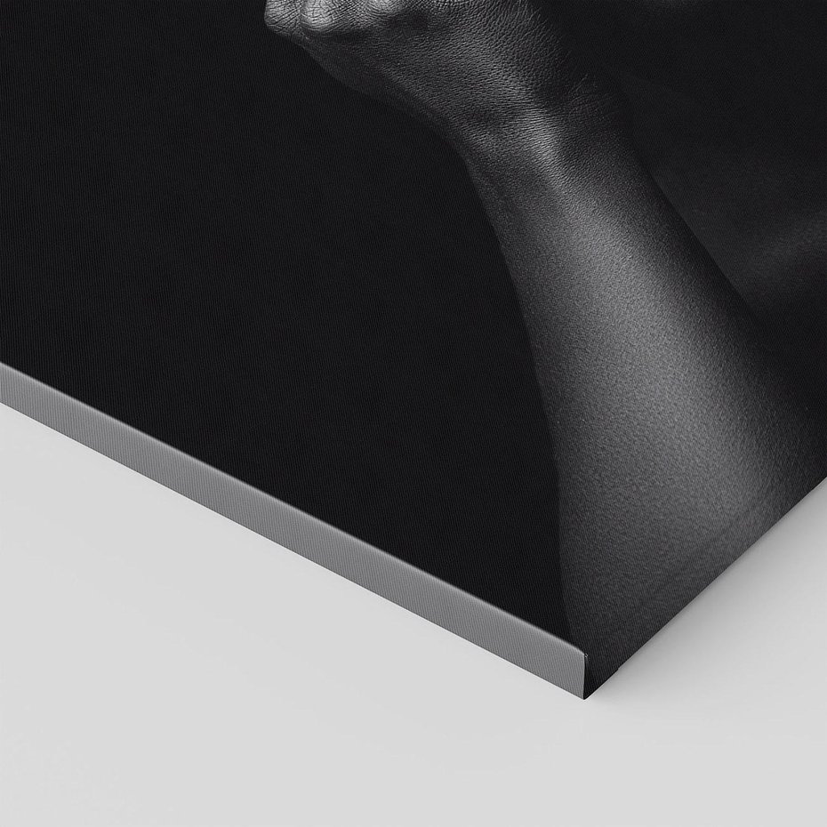 Obraz na płótnie 120x80 - Złote Usta wyjątkowa subtelność - złote usta, złote palce