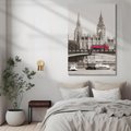 Obraz na płótnie 50x70 - Ikona Londynu - Most - most, Londyn