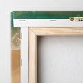 Obraz na płótnie 30x30 - Oaza Relaksu - plaża, morze