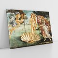 Obraz na płótnie 120x80 - "Narodziny Wenus" (1485), Sandro Botticelli - Reprodukcja - reprodukcja, obraz na płótnie