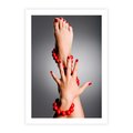 Plakat bez ramy 40x50 - Manicure i Pedicure - Piękno Paznokci - manicure, pedicure