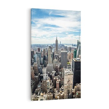 Obraz na płótnie 80x120 - Duch Nowego Jorku - Manhattan, Nowy Jork